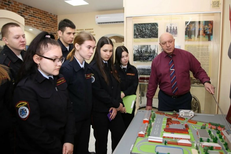 Один день из жизни участкового глазами студентов колледжа.